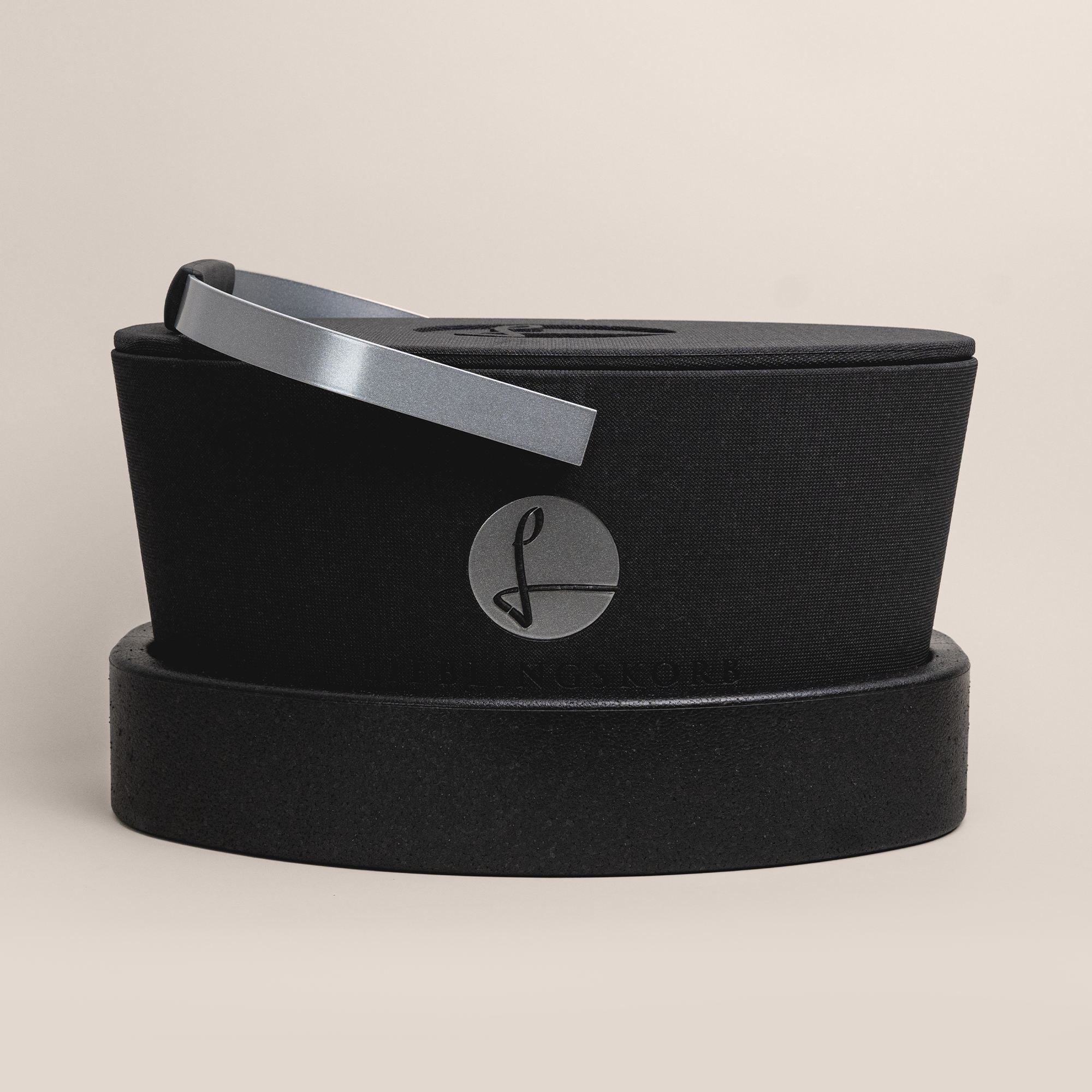 Original oval Transportring deep black